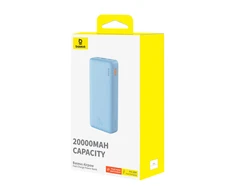 Baseus Airpow 20000mAh 20W maitinimo blokas (mėlynas)
