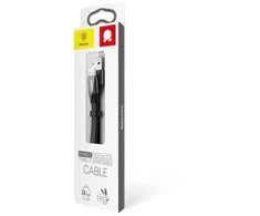 Baseus CATMBJ-01 vikrus duomenų perdavimo ir įkrovimo kabelis | 0,2 m | USB-C | juodas