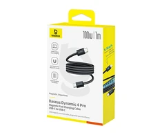 Baseus Dynamic 4 Pro Fast USB-C kabelis - USB-C 100W 1m - Juodas