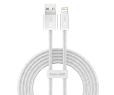 „Baseus Base Dynamic USB - Lightning“ laidas 2.4A 1m - Baltas