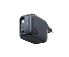 Baseus EnerCore CJ11 45W su portem USB-C i ze zwijanym kablem USB-C - juoda