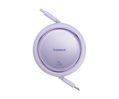USB kabelis Baseus Free2Pull USB-C iki iP 20W 1m (violetinė)