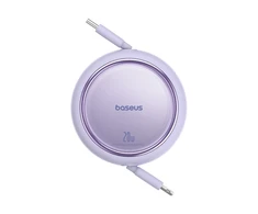 USB kabelis Baseus Free2Pull USB-C iki iP 20W 1m (violetinė)