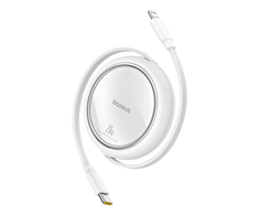 Baseus Free2Pull USB-C kabelis iki iP 20W (baltas)