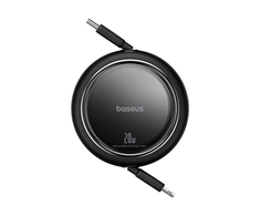 USB kabelis Baseus Free2Pull USB-C iki iP 20W 1m (juodas)