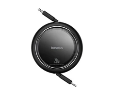 USB kabelis Baseus Free2Pull USB-C iki iP 20W 1m (juodas)