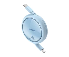 USB kabelis Baseus Free2Pull USB-C iki iP 20W 1m (mėlynas)