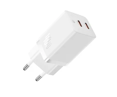 Baseus GaN5 Pro 40W 2xUSB-C - balta