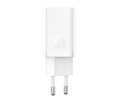 Baseus GaN5 Pro 40W 2xUSB-C - balta