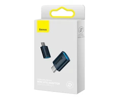 Baseus Ingenuity USB-C – USB-A OTG adapteris - Mėlynas