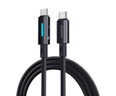 Baseus Lit laidas USB-C į USB-C 100W greitas įkrovimas / valdymas mygtukais / 2m laidas