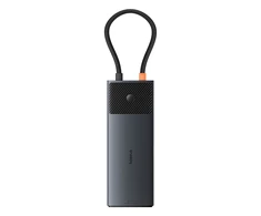 Jungčių stotelė / adapteris USB C kištukas - 1in10 2xHDMI RJ45 SD/TF USB3 BASEUS