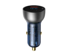 Baseus QC + PPS greitasis automobilinis įkroviklis 65W - Sidabrinis
