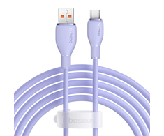Baseus Pudding 100W USB-A - USB-C kabelis 2m - violetinės spalvos