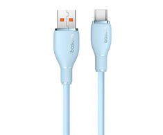 Baseus Pudding 100W USB-A - USB-C kabelis 2m - mėlynos spalvos
