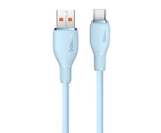 Baseus Pudding 100W USB-A - USB-C kabelis 2m - mėlynos spalvos