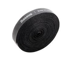 Baseus Rainbow Circle Velcro dirželiai 3m Juodas