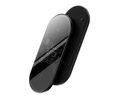Dual Qi belaidis įkroviklis Baseus Digital LED Ekranas 20W