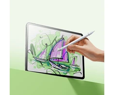 Baseus „Smooth Writing III 3in1“ pasyvus magnetinis rašiklis - baltos spalvos
