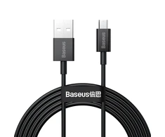 USB kabelis Baseus Superior iš USB į microUSB 2A 2.0m juodas CAMYS-A01