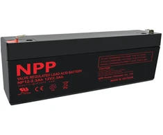 Akumuliatorius 12V 2.3Ah T1(F1) Pb AGM NPP