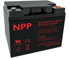Baterija 12V 40Ah T14(M6) Pb GEL NPP