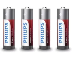 Baterija PHILIPS AA 4vnt Power Alkaline