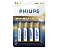 Baterija PHILIPS AA LR6 4pcs Premium Alkaline