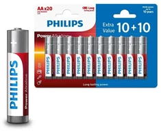 Baterija PHILIPS AA LR6 Blister 10+10pcs