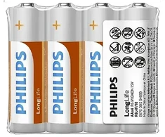 Baterija PHILIPS AA LR6 LONGLIFE 4pcs
