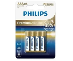 Baterija PHILIPS AAA LR03 4pcs blister Premium Alkaline