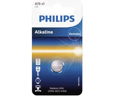 Baterija PHILIPS LR44/LR1154 minicell šarminė 1 vnt. lizdinėje pakuotėje