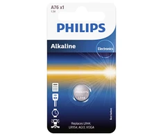Baterija „Philips Alkaline 1,5 V“ (LR44 / LR1154)