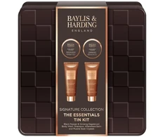 Baylis Harding Baylis&amp;Harding Pepe Nero&amp;Ginseng Set Regalo Essenziale per Uomo W Scatola Di Latta