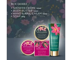 Baylis &amp; Harding Boudoire Luxury Pamper Gift Set Tin in Clear