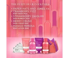 Baylis &amp; Harding Cocktails Crackers Gift Set in Clear