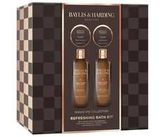 Baylis Harding Debenhams Men Juodas Pepper &amp; Ginseng Men's Luxury Bath Kit Gift Set