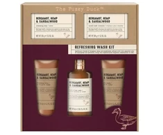 Baylis Harding Debenhams Men the Fuzzy Duck Bergamot, Hemp &amp; Sandalwood Men's Refreshing Wash Kit Gift Set