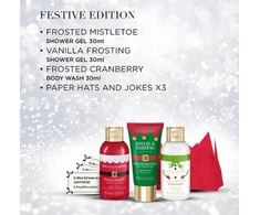 Baylis &amp; Harding Festive Decorative Crackers Gift Set in Clear