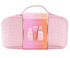 Baylis &amp; Harding Jojoba, Vanilla &amp; Almond Oil Wash Bag Giftset in Clear