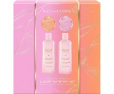 Baylis &amp; Harding, Set Regalo Bellezza, Badeset Mit Jojoba-, Vanille- Und Mandelöl, 4-teiliges Geschenkset (Set per La Cura Del Corpo)