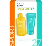 Baylis &amp; Harding, Set Regalo Bellezza, Geschenkset Lemon, Lime &amp; Mint 2-tlg (Set per La Cura Del Corpo)