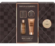 Baylis &amp; Harding, Set Regalo Bellezza, Geschenkset Schwarzer Pfeffer &amp; Ginseng Set Von 4 Stück (Set per La Cura Del Corpo)