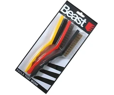Beast Šepečiai 220mm Plieniniai 3 vnt.