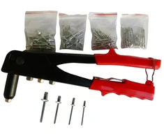 Beast Kniedijimo pistoletas metalinis korpusas + 50 kniedžių