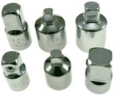 Beast Pārejas kompl 1/4"-3/8"-1/2" M/F 6gab