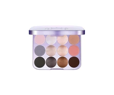„Becca Pearl Glow Shimmering Shimmering“ akių šešėlių paletė, 12 atspalvių, 3,3 g