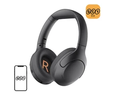Belaidės ausinės QCY H3 lite, ANC (juoda)