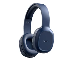 Belaidės žaidimų ausinės Havit H2590BT PRO (mėlyna)
