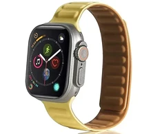 Beline apyrankė Apple Watch Magnetic 38/40/41mm geltonos spalvos